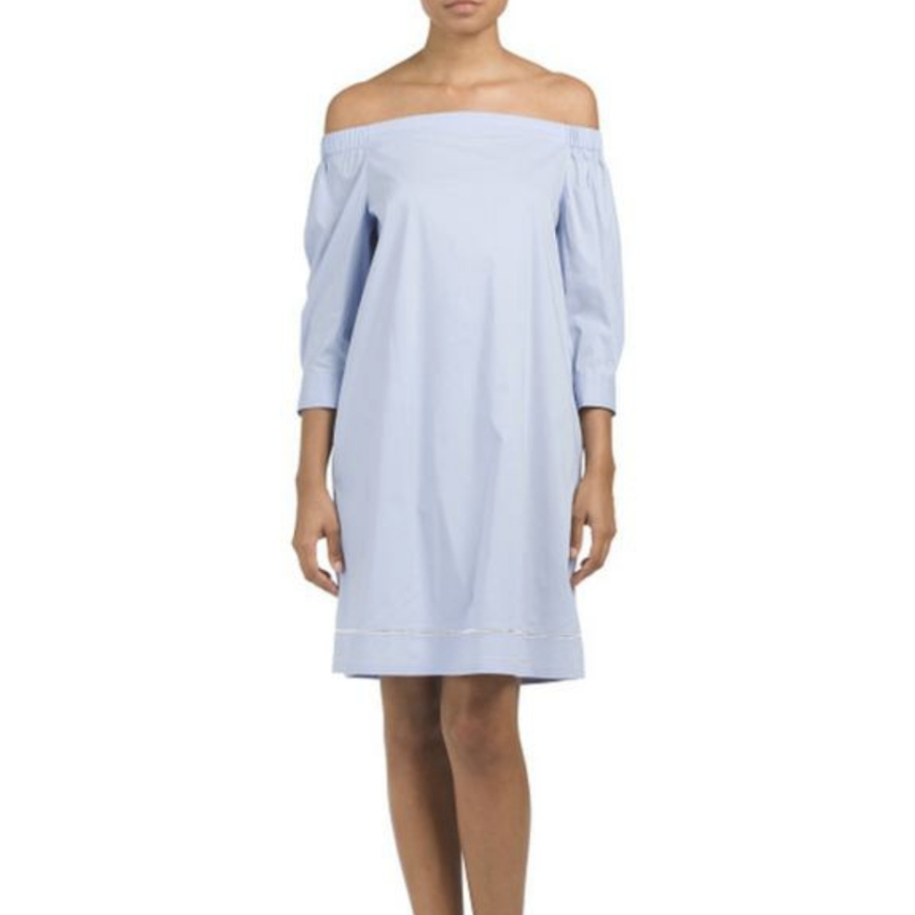 Theory Zizinna T Poplin Dress